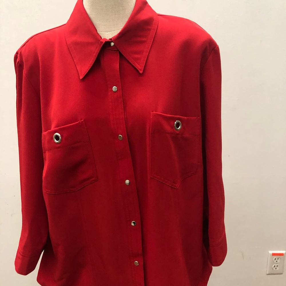 Covington Women’s Button Down Rep Blouse - image 1